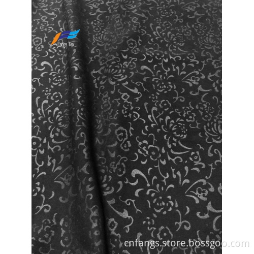Wool Peach Embossed 100% Polyester Abaya Fabric